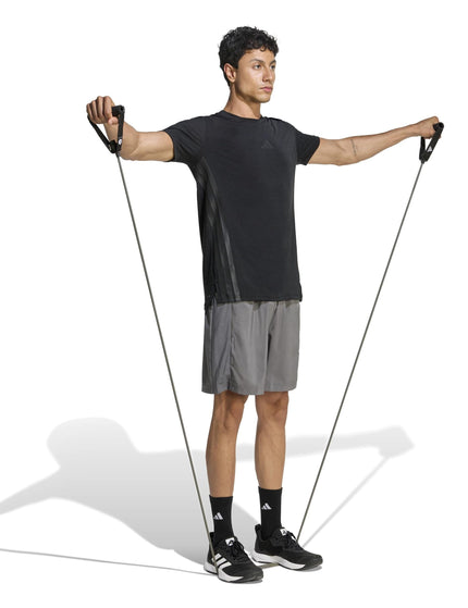 adidas Workout Essential Shorts - Dark Greyimages5- The Sports Edit