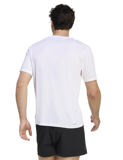 adidas Workout Essentials Base T-Shirt - Whiteimages2- The Sports Edit