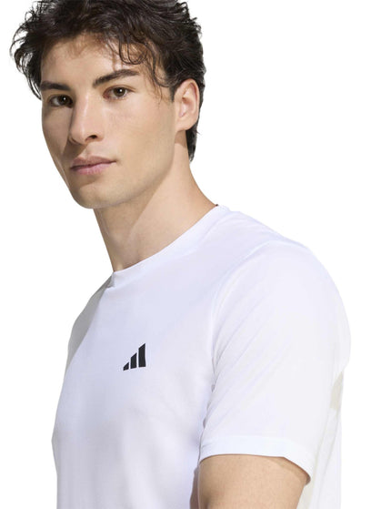 adidas Workout Essentials Base T-Shirt - Whiteimages3- The Sports Edit