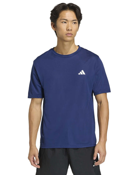 adidas Workout Essentials T-Shirt - Dark Blueimages1- The Sports Edit