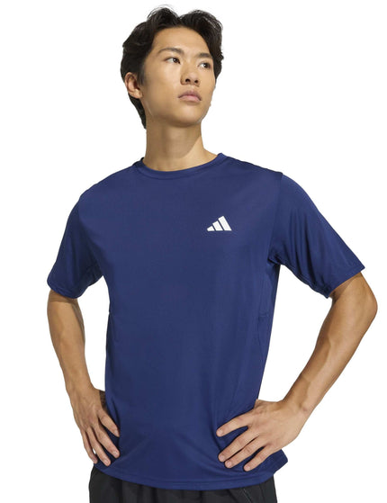 adidas Workout Essentials T-Shirt - Dark Blueimages3- The Sports Edit