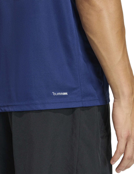 adidas Workout Essentials T-Shirt - Dark Blueimages4- The Sports Edit