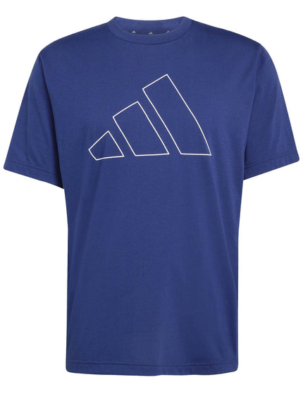 adidas Workout Essentials Feelready Logo T-Shirt - Dark Blueimages6- The Sports Edit