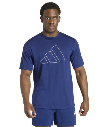 Workout Essentials Feelready Logo T-Shirt - Dark Blue