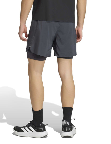 adidas adi365 FORMOTION Running 2-in-1 Shorts - Carbonimages2- The Sports Edit