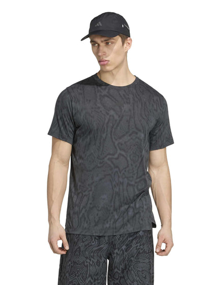 adidas Designed for Training T-Shirt - Carbon/Blackimages1- The Sports Edit