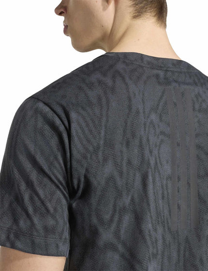 adidas Designed for Training T-Shirt - Carbon/Blackimages4- The Sports Edit