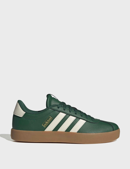 adidas VL Court 3.0 Leather Trainers - Greenimages1- The Sports Edit