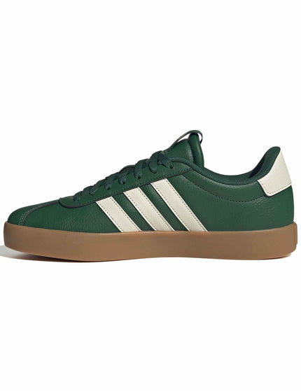 adidas VL Court 3.0 Leather Trainers - Greenimages3- The Sports Edit