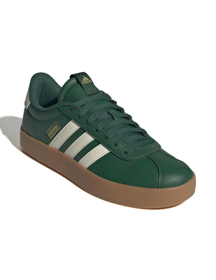 adidas VL Court 3.0 Leather Trainers - Greenimages2- The Sports Edit