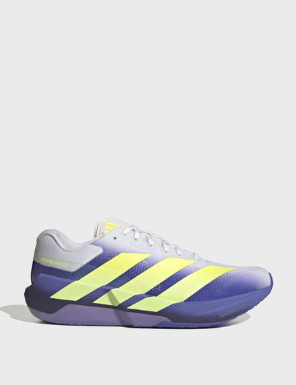 adidas adizero Pro Dropset Training Shoes - Blue / Solar Lemon / Solar Purpleimages1- The Sports Edit