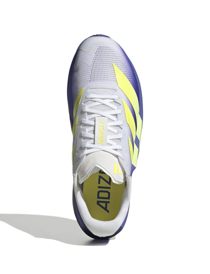 adidas adizero Pro Dropset Training Shoes - Blue / Solar Lemon / Solar Purpleimages7- The Sports Edit