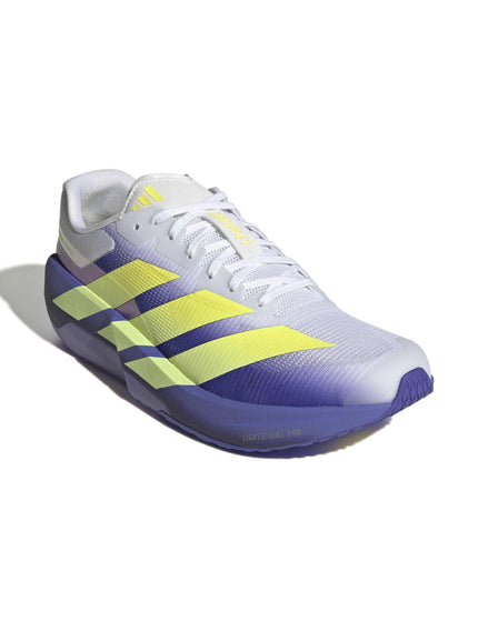 adidas adizero Pro Dropset Training Shoes - Blue / Solar Lemon / Solar Purpleimages2- The Sports Edit