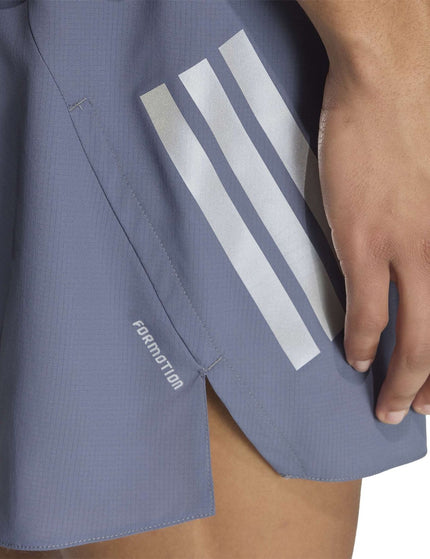 adidas adi365 FORMOTION Running Shorts - Grey/Reflective Silverimages4- The Sports Edit