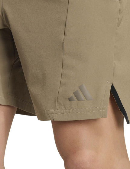 adidas Designed for Training Workout Shorts - Khaki Siximages3- The Sports Edit