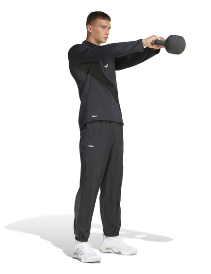 adidas Tech Essentials Workout Tracksuit Bottoms - Blackimages5- The Sports Edit