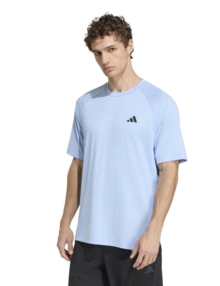 adidas Tech Essentials Workout T-Shirt - Glow Blueimages1- The Sports Edit