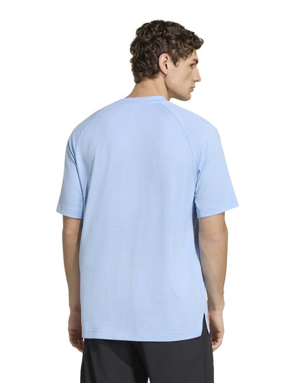 adidas Tech Essentials Workout T-Shirt - Glow Blueimages2- The Sports Edit