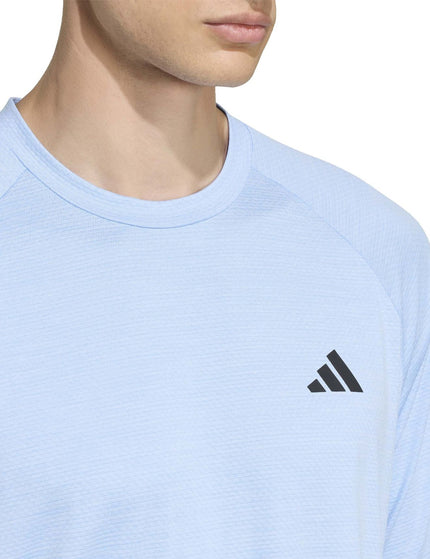 adidas Tech Essentials Workout T-Shirt - Glow Blueimages3- The Sports Edit