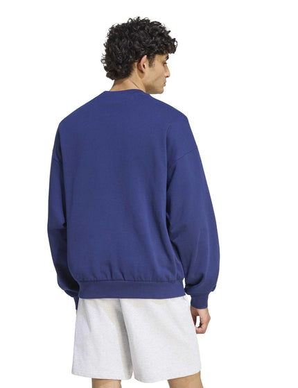 adidas KIT Small Logo Sweatshirt - Dark Blueimages2- The Sports Edit