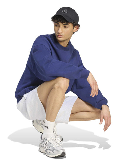 adidas KIT Small Logo Sweatshirt - Dark Blueimages5- The Sports Edit