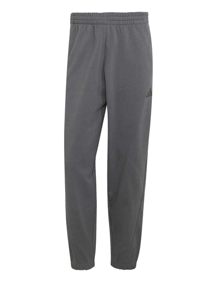 adidas KIT Small Logo Regular Cuffed Jogger - Grey Fiveimages6- The Sports Edit