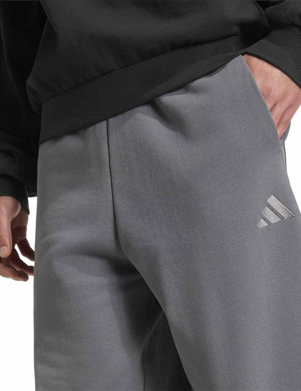 adidas KIT Small Logo Regular Cuffed Jogger - Grey Fiveimages3- The Sports Edit