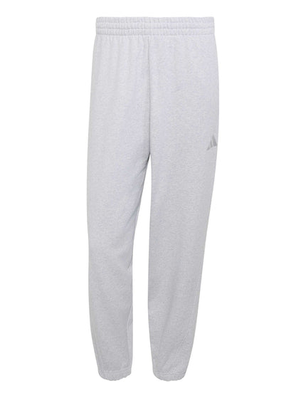 adidas KIT Small Logo Regular Cuffed Jogger - Light Grey Heatherimages6- The Sports Edit