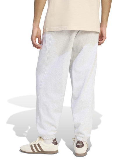 adidas KIT Small Logo Regular Cuffed Jogger - Light Grey Heatherimages2- The Sports Edit