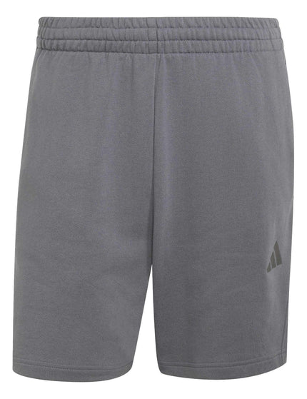 adidas Kit Small Logo Shorts - Grey Fiveimages6- The Sports Edit