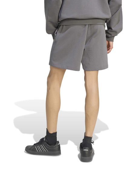 adidas Kit Small Logo Shorts - Grey Fiveimages2- The Sports Edit