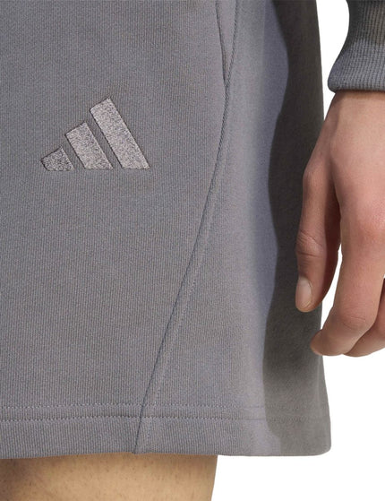 adidas Kit Small Logo Shorts - Grey Fiveimages4- The Sports Edit