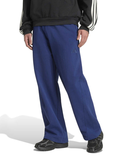 adidas KIT Small Logo Wide Joggers - Dark Blueimages1- The Sports Edit