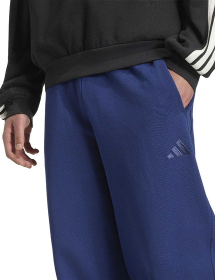 adidas KIT Small Logo Wide Joggers - Dark Blueimages3- The Sports Edit