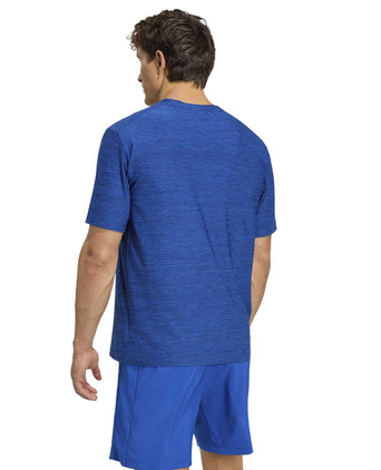 Workout Essentials Flex T-Shirt - Royal Blue Melange