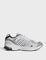 White/Metallic Silver