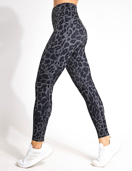 Lilybod Becca Legging Mineral Grey Leopard The Sports Edit