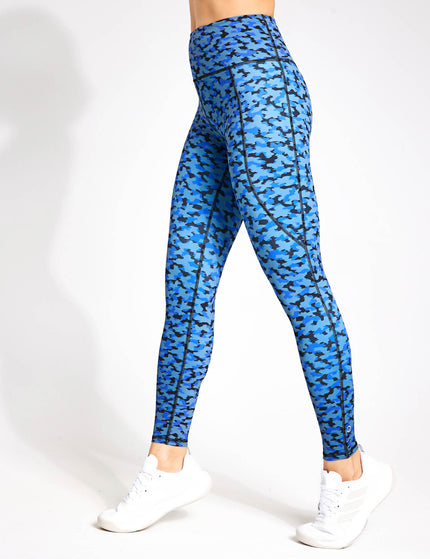 Lilybod Josi Legging - Blue Forest Printimages1- The Sports Edit