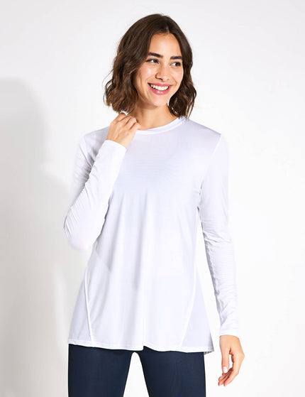 Lilybod Kendall Long Sleeve Top - Whiteimages1- The Sports Edit