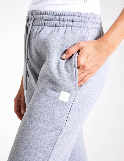 Lilybod Millie Slim Fleece Track Pant - Grey Marlimages3- The Sports Edit