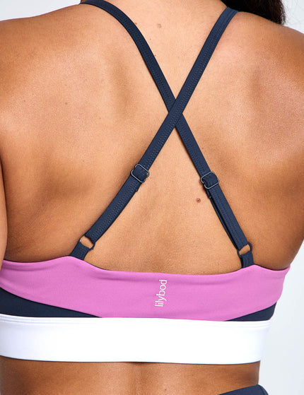 Lilybod No Limits Sports Bra - Navy/Purple Hazeimages5- The Sports Edit