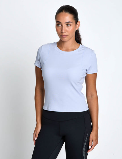 Ruby Air-Core Long Tee - Vapor Blue