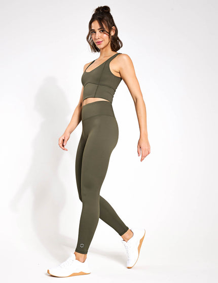 Lilybod Camila Full Length Legging - Army Greenimages4- The Sports Edit