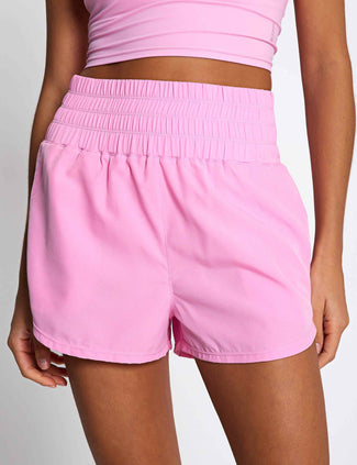 Bronte Running Short - Light Pink