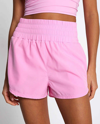 Bronte Running Short - Light Pink