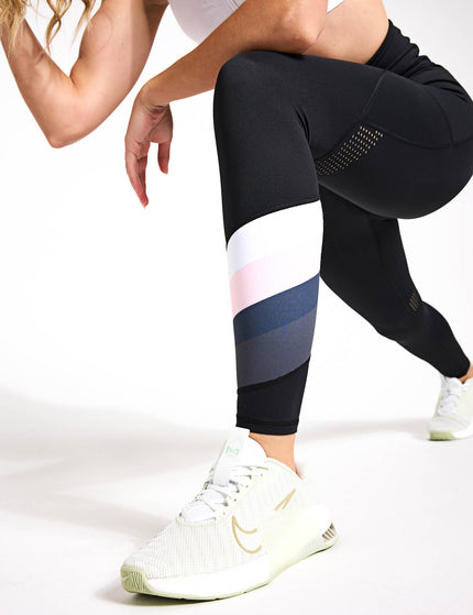 Lilybod Brooklyn Leggings - Black/Lilac/Whiteimages3- The Sports Edit