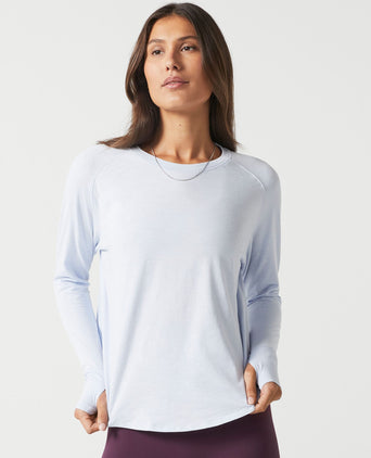 Clare Vintage Washed Slub - Vapor Blue