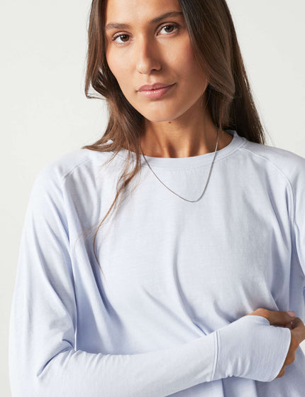 Lilybod Clare Vintage Washed Slub - Vapor Blueimages4- The Sports Edit