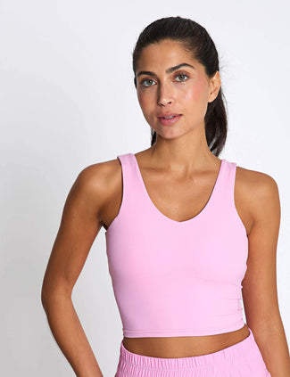Harper Cloud-Core Sports Bra - Light Pink