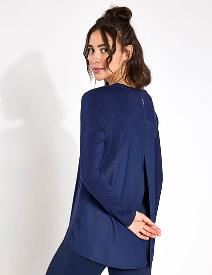 Lilybod Kendall Long Sleeve Top - Navyimages3- The Sports Edit